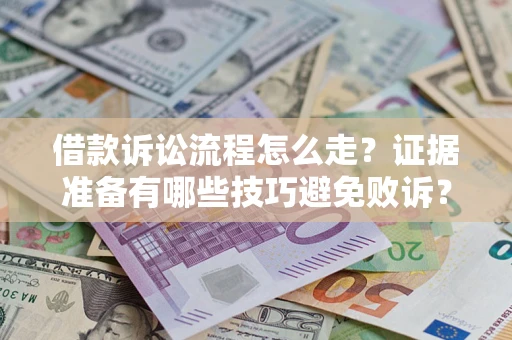 济南借款诉讼流程怎么走？证据准备有哪些技巧避免败诉？