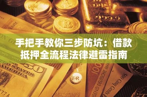 济南手把手教你三步防坑：借款抵押全流程法律避雷指南