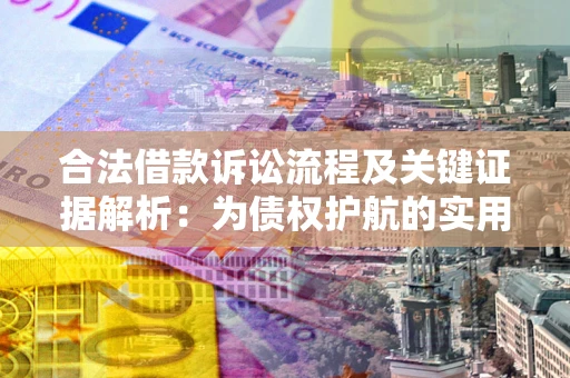 济南合法借款诉讼流程及关键证据解析：为债权护航的实用指南