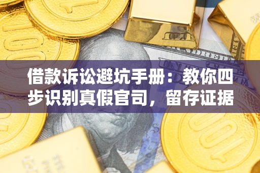 济南借款诉讼避坑手册：教你四步识别真假官司，留存证据不踩雷