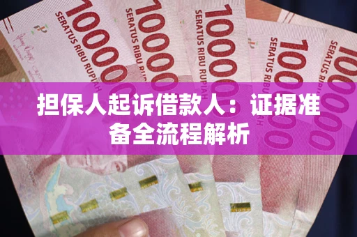 济南担保人起诉借款人：证据准备全流程解析