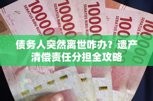济南债务人突然离世咋办？遗产清偿责任分担全攻略