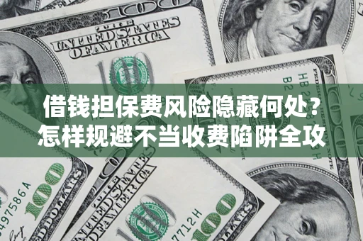 济南借钱担保费风险隐藏何处？怎样规避不当收费陷阱全攻略！